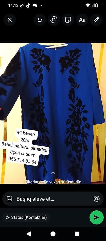 Alt paltarı: Qadın paltarları – dəbdəbəli klassik modellər 1) Qara trikotaj don - — 3