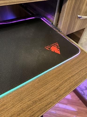 ucuz oyun komputeri: Jedel Gaming RGB mouse pad - Geniş ölçülü mouse pad – klaviatura və — 1