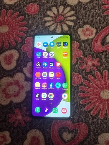 Samsung Galaxy A52, 256 GB, rəng - Qara, Barmaq izi, İki sim kartlı, Face ID