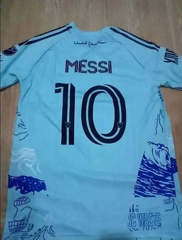Futbolkalar: Futbolka, Adidas, M, rəng - Mavi — 2