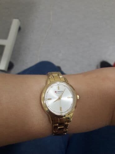 relax saat: Qol saatı, Curren, rəng - Qızılı — 1