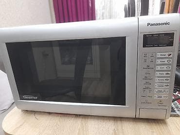 pizza soba: Mikrodalğalı soba Panasonic, rəng - Gümüşü — 3