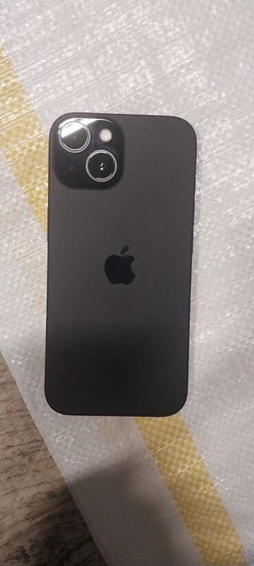 80 manata telefon: IPhone 15, 128 GB, Qara, Zəmanət, Barmaq izi, Face ID — 1