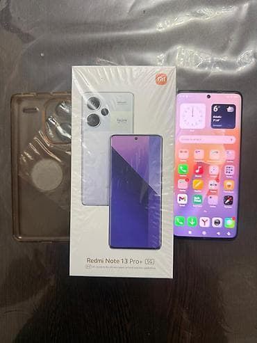iphone 13 pro max dublikat: Redmi Note 13 Pro+, 512 GB, rəng - Qara, Sensor, Barmaq izi, İki sim kartlı — 1
