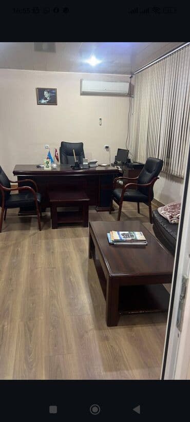 Ofis mebeli satilir Sekilde ne varsa hamsi daxil Qiymet 1600 azn Unvan
