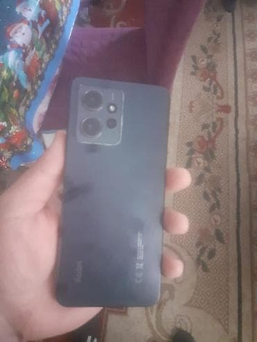 işlenmiş telefon: Redmi 12, 128 GB, rəng - Boz, Barmaq izi — 1