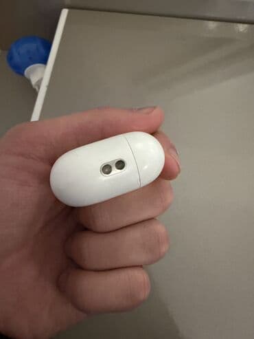 airpods ikinci el: İşlənmiş Simsiz (Bluetooth) Qulaqcıqlar, Apple, rəng - Ağ — 8