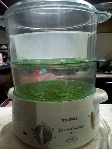 par utuleri: Buxarlı bişirici Tefal, qabların sayı - 2, İşlənmiş — 3