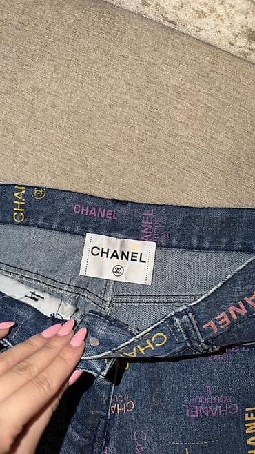 Şortlar: Şort, Chanel, S, rəng - Mavi — 3