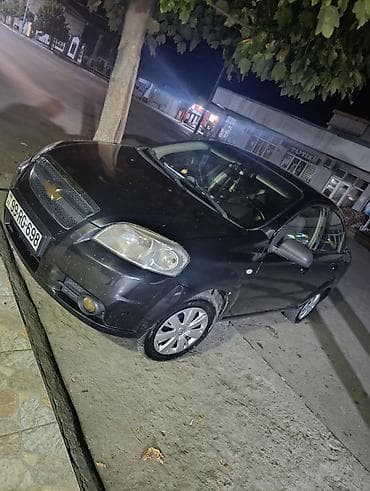 ucuz parca: Chevrolet Aveo sedan – qara rəng, 4 qapı, AZ nömrə seriyası. - Gümüş — 1
