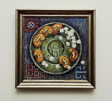 papag şekli: Məhsul: Orijinal yağlı boya tablo kolleksiyası (1 ədəd) Təsvir: - — 2