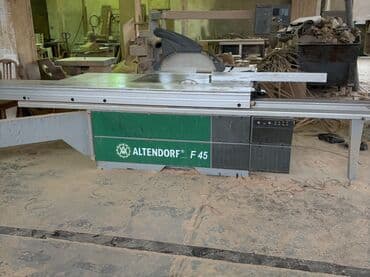 taxta reka: 3600mm yatar mişar dəzgahı Almaniya istehsalı Altendorf F45 — 1