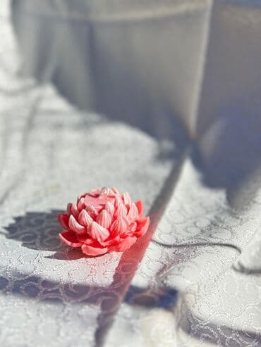 təkərdən gül qabı: Şam Fiqurlu, Parafin — 2