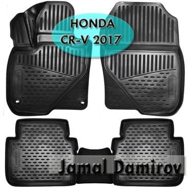 антискользящие коврики: Honda CRV CR-V 2017 üçün poliuretan ayaqaltılar. Полиуретановые — 1