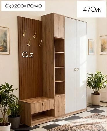 *Dəhliz Dolabı 470Azn* ✔️İstehsal Rusiya Laminat 18/lik qalınlıqda