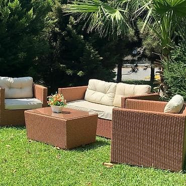 диван и 2 кресла мягкая мебель: Keyffiyyətli və davamlı divan kreslo dəsti😍👍 — 3