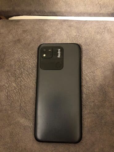 Redmi 10A, 64 GB, rəng - Qara, Barmaq izi