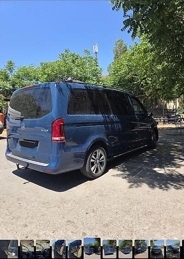 mini karavan: Mercedes-Benz Vito mixto 111 CDI, mavi rəng, dizel miniven. Şəhər — 3