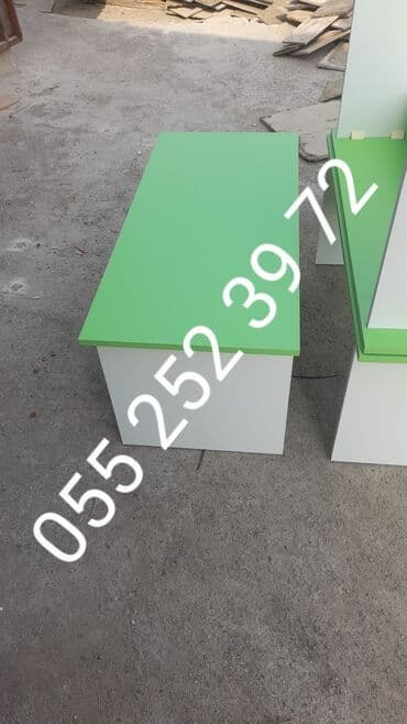 metbex stolari: Yazı masası, Yeni, Açılmayan, Laminat, Dördbucaq masa — 2