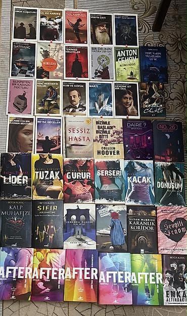 Kitab paketi – müxtəlif janrlarda 50+ adda Məzmun: - Dünya