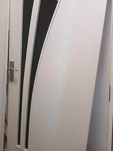 Ağ rəngdə interyer qapısı dəsti - Material: ağ rəngli ağac teksturalı — 2