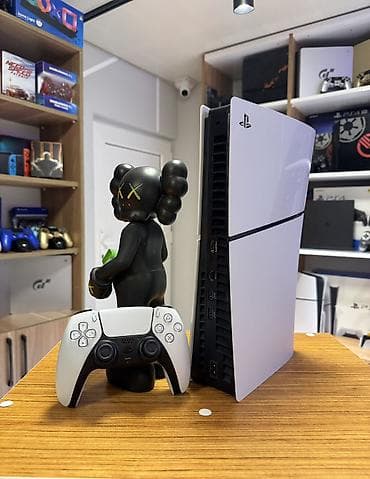 Elektronika: 🎮 PlayStation 5 SLIM (Parlaq) Tam işlək vəziyyətdədir, bütün — 2
