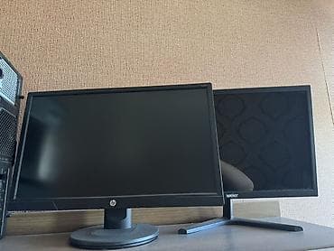 HP və Weier monitor dəsti (📌Ədədi 70 azn) - HP monitor: təxmini 24"