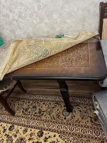 Для гостиной, Раскладной, 6 стульев — 1