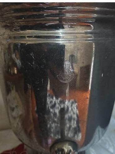 Antik samovar – metal korpuslu, gümüş qızıl terkibli klassik rus lalafo.az -da Antik samovar – metal korpuslu, gümüş qızıl terkibli klassik rus