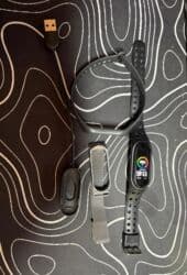 ekran karti: İşlənmiş, Smart qolbaq, Xiaomi, Sensor ekran, rəng - Qara — 2