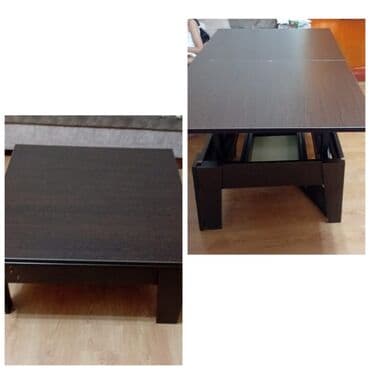 metbex stolları: Qonaq masası, İşlənmiş, Transformer — 1