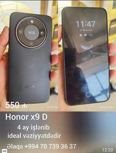 xiaomi redmi 9 t: Honor X9d, 256 GB, rəng - Qara — 2