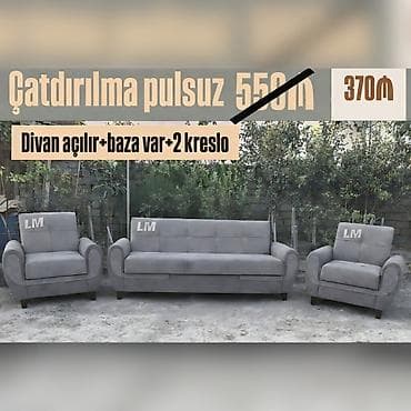 divanlat: Divan + 2 kreslo. Açılan bazalı — 1