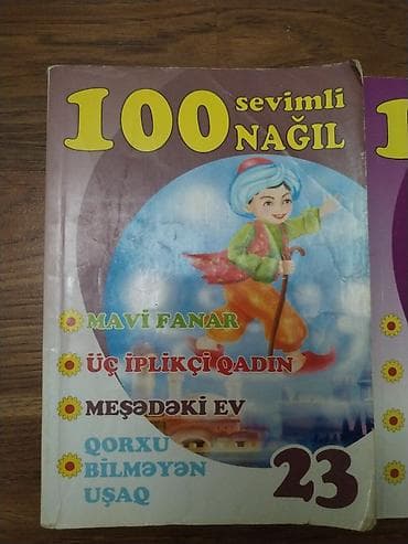 Kitab dəsti – nağıl və ədəbiyyat toplusu. 3-20 manat arasi Paketə — 3