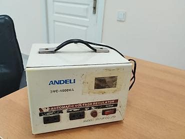stabilizator andeli: ANDELI SVC-1500VA avtomatik gərginlik stabilizatoru - Model — 2