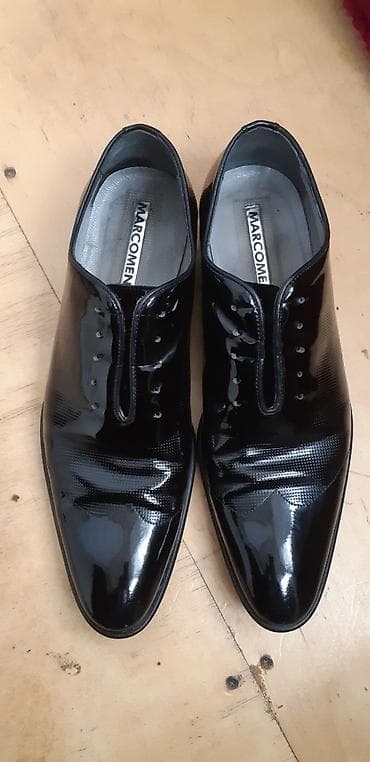 MARC O’MEN kişi klassik ayaqqabıları - Rəng: qara, yüksək parıltılı