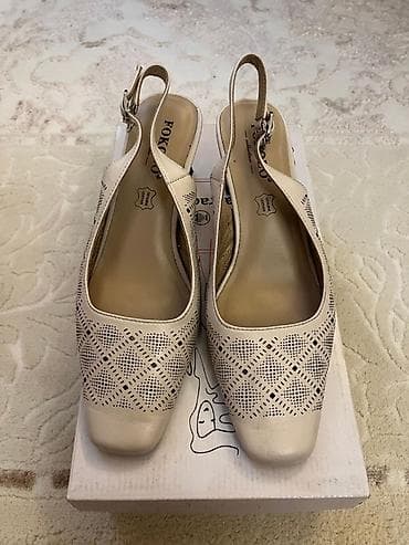 dəri ayaqqabılar: Məhsul: FOKOLO qadın ayaqqabısı (slingback) Razmer 37 - Model: Açıq — 3