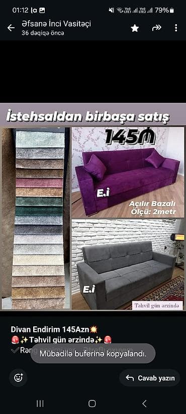 divan satisi: Divan — 1