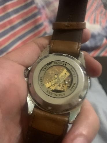 qol saati casio: Qol saatı, Omega, rəng - Qəhvəyi — 5