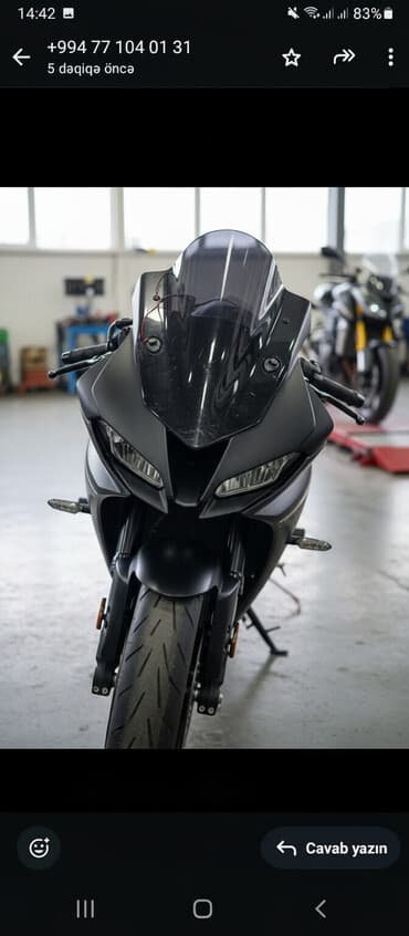 Motosiklet üçün ön külək şüşəsi (küpə) və ön panel hissəsi - Rəng