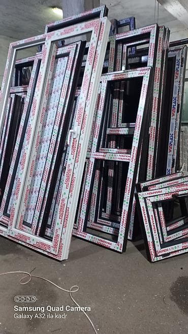 Plastik Alüminium Qapı Pəncərə SİFARİŞİ. KƏYFİYƏTLİ