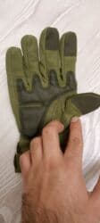 Перчатки: Taktiki Motosiklet əlcəkləri – zeytun yaşılı rəngdə. İstifadə — 5