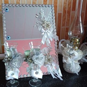 Toy paltarları: Güzgü dəst halda 30 manat təzədir işlənməyib defekti yoxdur — 1