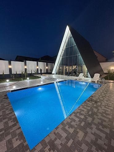 yasamalda satilan evler: Mərdəkanda yerləşən isti, hovuzlu bağ evimiz xidmətinizdədi,xidmətə — 1