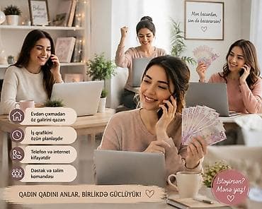 bos kasa: SMM menecer tələb olunur, İstənilən yaş — 1