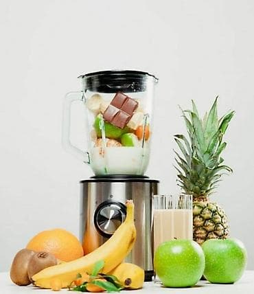 Blender kokteyl blendr kakteyl silver turk istehsali 750 watt 1.5 litr — 2