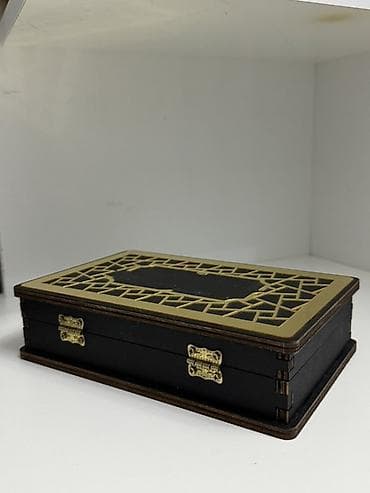 qara zeytun: Lüks domino dəsti – ağac qutuda Hazır əl işidir 89 manata alınıb az — 3