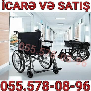 arabası: Mexanik əlil arabası – icarə və satış - Gündəlik istifadə üçün rahat — 1