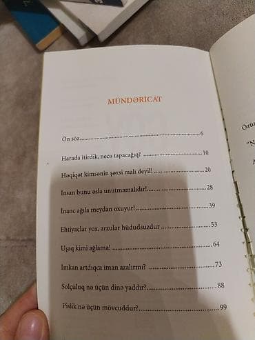 kitab alan: Yenidir. 9 manata alınıb, satılır 3 manata. Məhsul: Kitab – “Göy — 2
