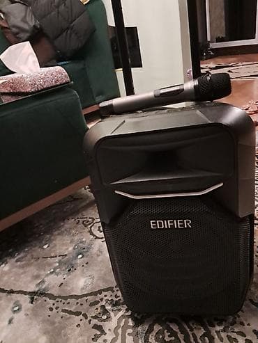 səs gücləndirici kalonka: İşlənmiş Edifier Kolonka, Növ - Portativ, rəng - Qara — 1